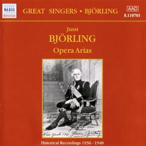 Opera Arias: Historical Recordings 1936-1948