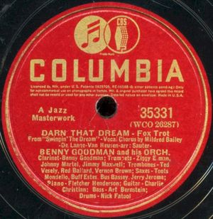 Darn That Dream / Peace, Brother! (Single)