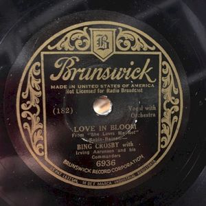 Love in Bloom / Straight From the Shoulder (Right From the Heart) (Single)