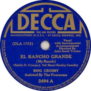 El Rancho Grande (My Ranch) / Ida Sweet as Apple Cider (Single)