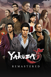 Jaquette Yakuza 5 Remastered