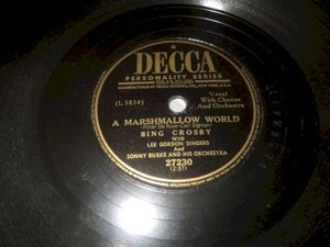 A Marshmallow World / Looks Like a Cold, Cold Winter (Single)