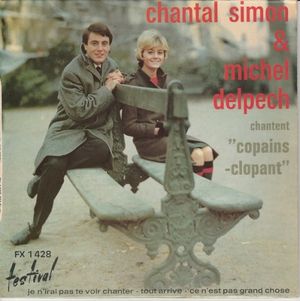 Chantal Simon & Michel Delpech chantent « Copains‐clopant » (EP)