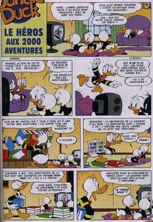 Le Héros aux 2000 aventures - Donald Duck