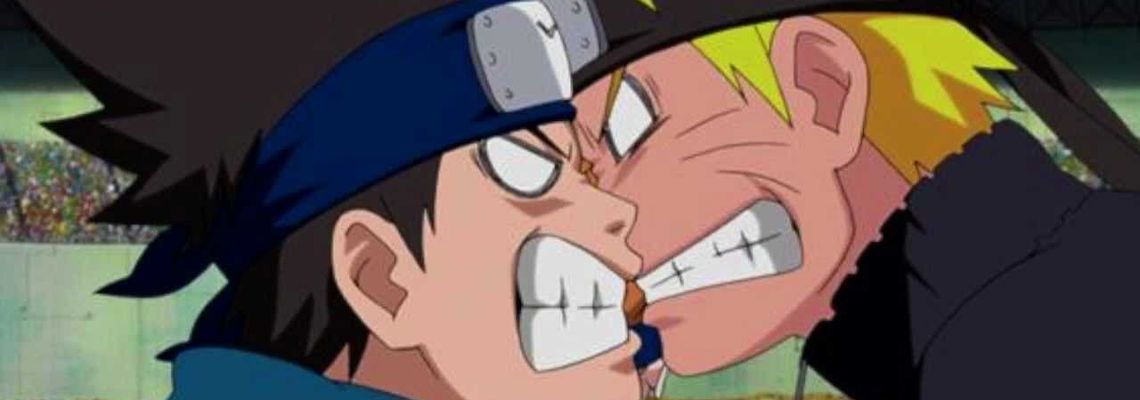 Cover L'examen enflammé de sélection des chûnins : Naruto vs Konohamaru