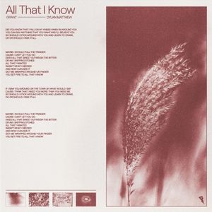 All That I Know (Single)