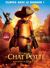 Affiche Le Chat potté Affiche Le Chat potté