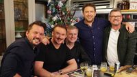 Aled Jones, Russell Watson, Jimmy Doherty, Lenny Carr-Roberts, Lesley Waters
