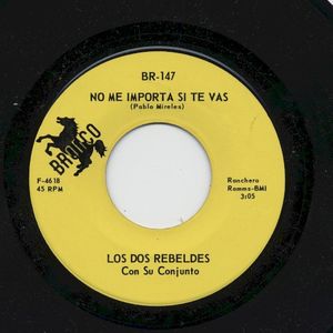 No me importa si te vas / Jesús Cadena (Single)