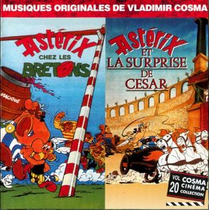 Cosma Cinéma Collection, Volume 20 : Astérix et la surprise de Cesar / Astérix chez les bretons
