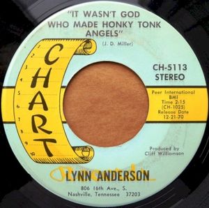 It Wasn’t God Who Made Honky Tonk Angels (Single)