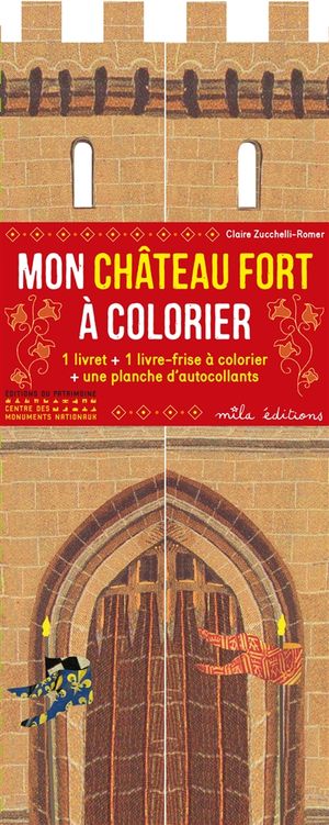 Mon château fort à colorier