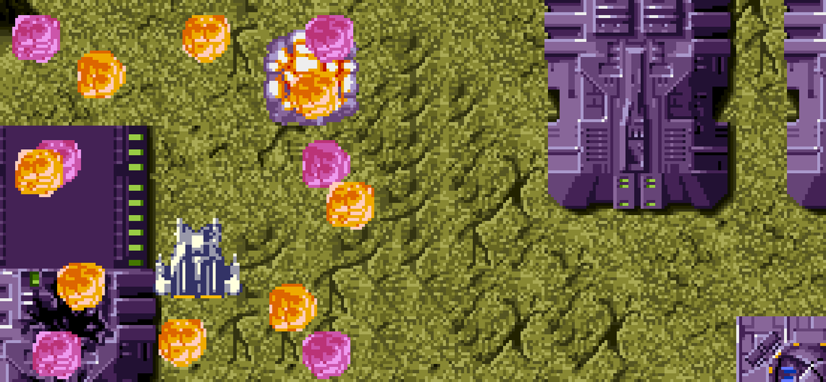 Jeu Battle Squadron Sur SEGA Mega Drive / Genesis – Édition PAL, Manuel Inclus (1990)