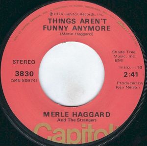 Things Aren’t Funny Anymore (Single)