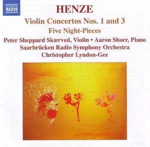 Violin Concertos nos. 1 and 3 / Fünf Nachtstücke