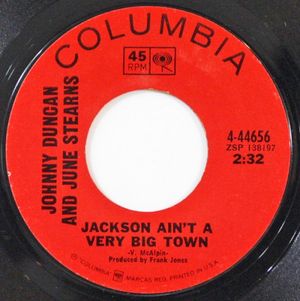 Jackson Ain’t a Very Big Town (Single)