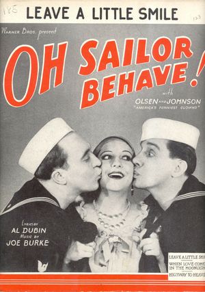 Oh, sailor behave