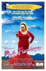 Affiche Pink Flamingos