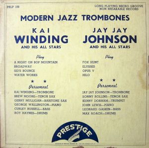 Modern Jazz Trombones