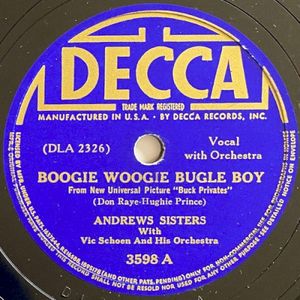 Boogie Woogie Bugle Boy / Bounce Me Brother With a Solid Four (Single)