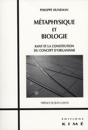 Métaphysique et biologie