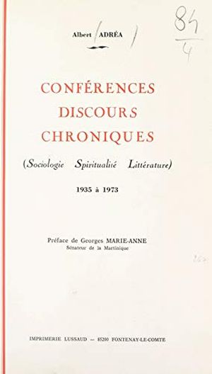 Conférences, discours, chroniques