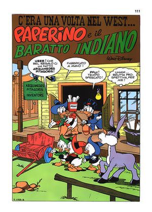 Paperino e il baratto indiano - Donald Duck