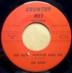 Big Eight Wheeler Roll On / You Fed Me Not (Single)