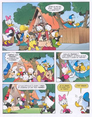 Être ou ne pas être acteur - Donald Duck