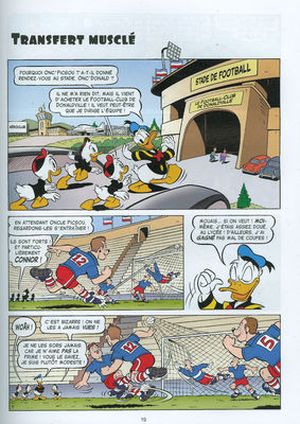 Transfert musclé - Donald Duck