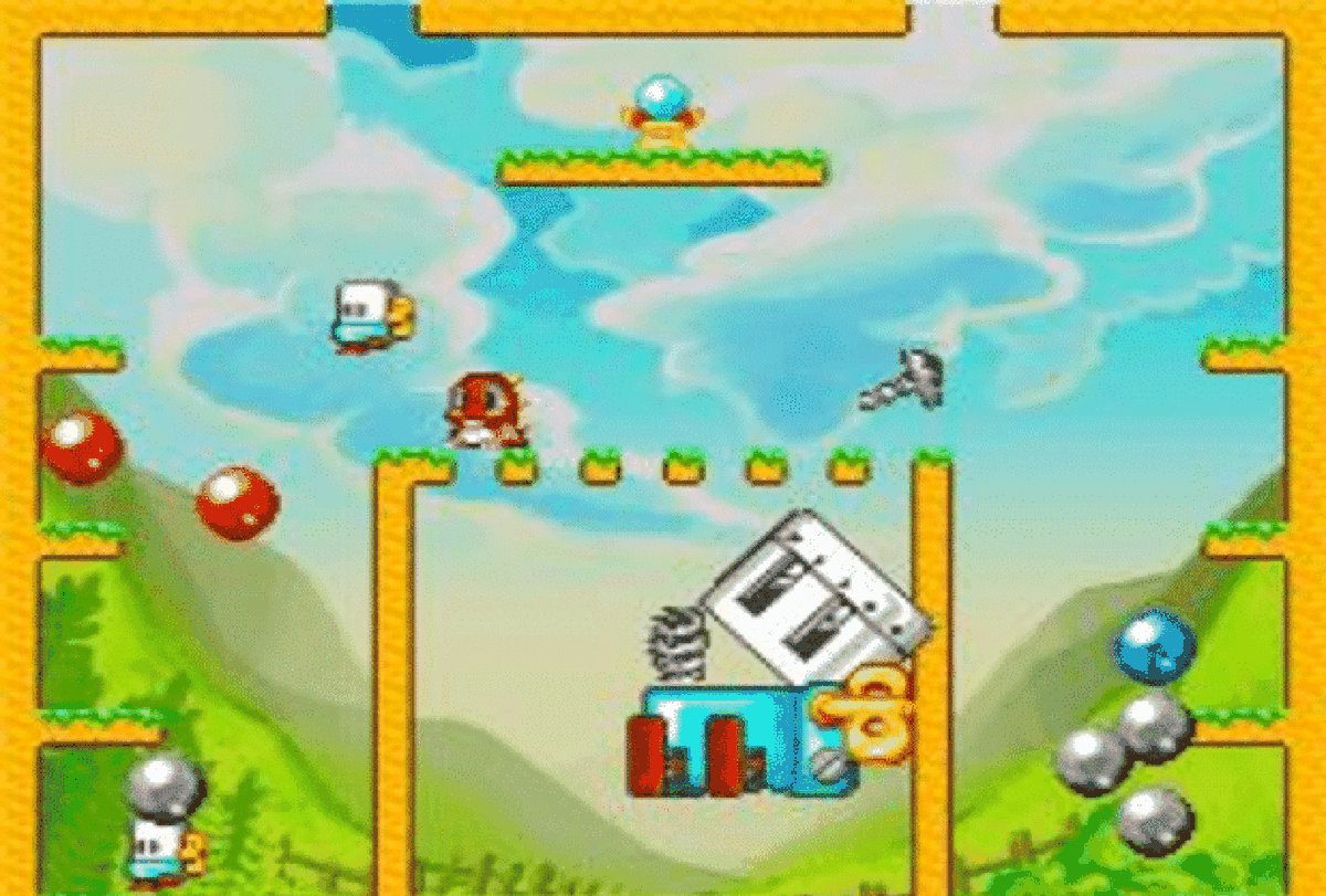 Nintendo - Rainbow Island Bubble Bobble 2 - Nes - Jeu vidéo - Dans la