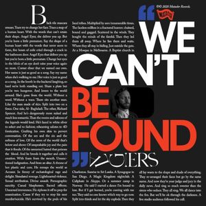 We Can’t Be Found (Single)