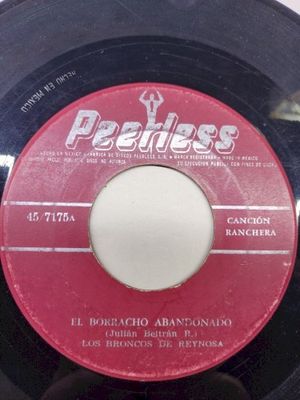 El borracho abandonado / Cartucho quemado (Single)