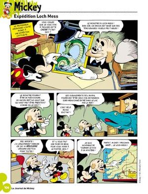 Expédition Loch Mess - Mickey Mouse