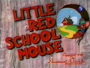 Little Red School Mouse