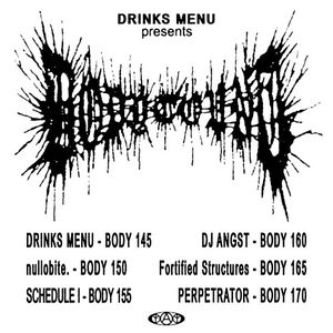 DRINKS MENU presents BODYCOUNT