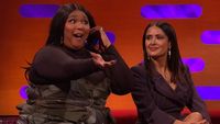 Salma Hayek, Julianne Moore, Johannes Radebe, Shania Twain, Lizzo, Tom Grennan