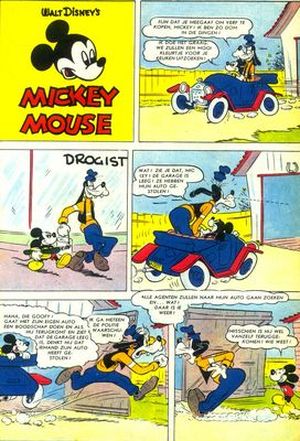 Goofy's Car - Mickey Mouse