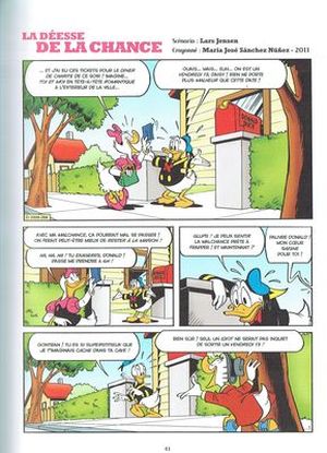 La Déesse de la chance - Donald Duck