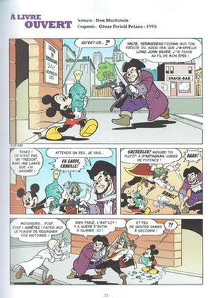 À livre ouvert - Mickey Mouse