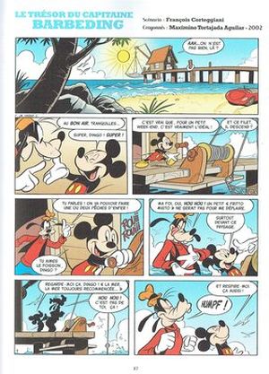 Le Trésor du capitaine Barbeding - Mickey Mouse