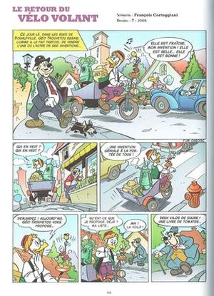 Le Retour du vélo volant - Géo Trouvetou