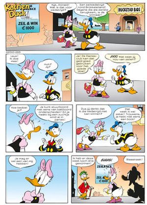 Daisy met les voiles - Daisy Duck