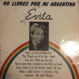 Evita: No Llores Por Mi Argentina