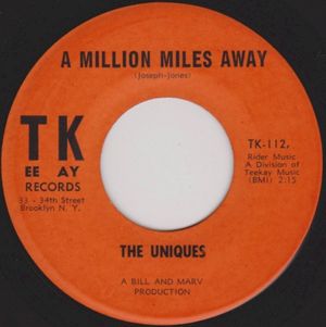 A Million Miles Away / All At Once (Single)