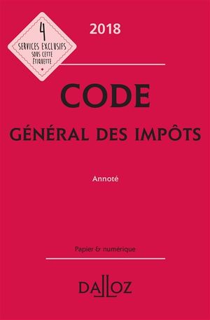 Code général des impôts annoté : 2018