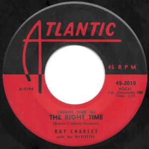 (Night Time Is) The Right Time (Single)