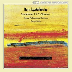 Symphonies 4 & 5 "Slavonic"