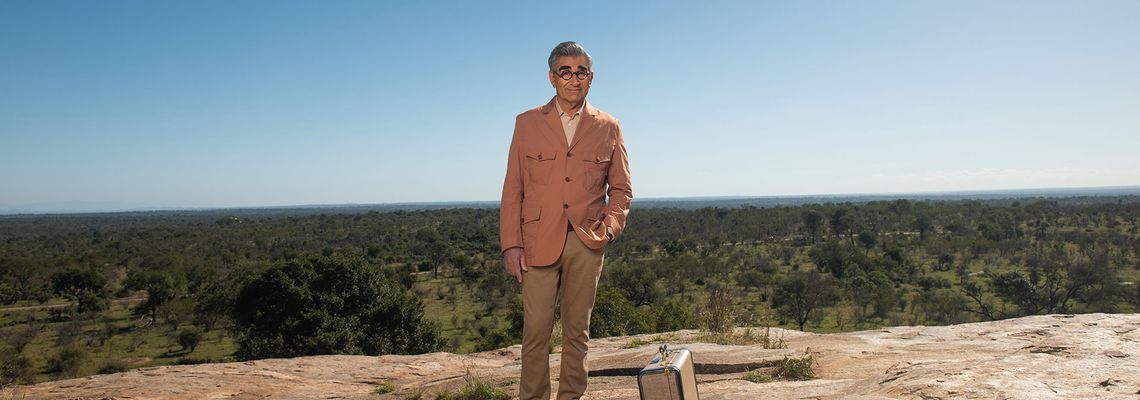 Cover The Reluctant Traveller with Eugene Levy