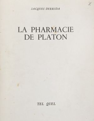 La Pharmacie de Platon